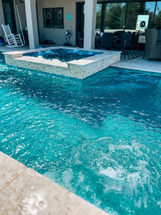  Completed pool in Norman 