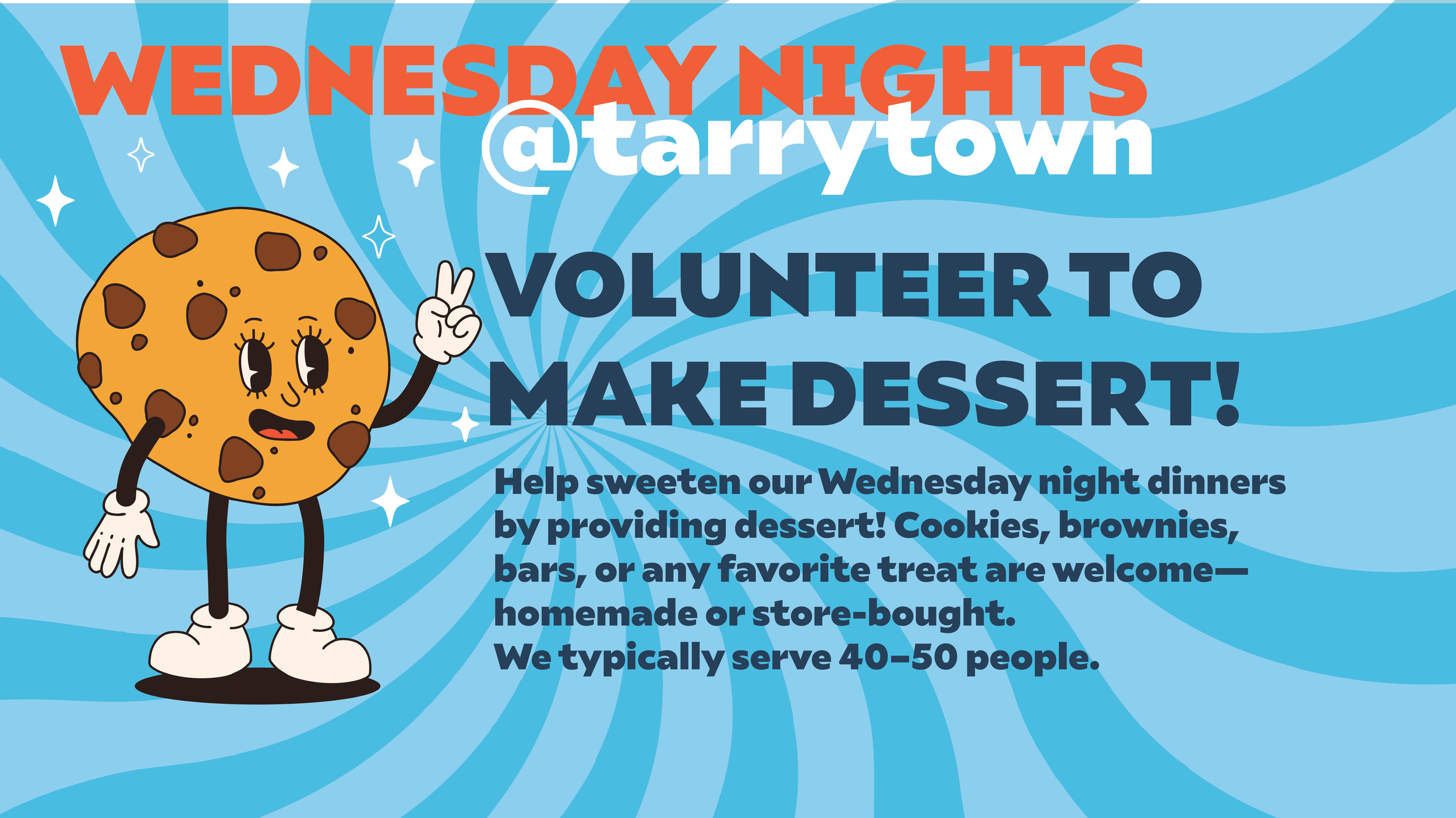 Wednesday Night Dessert Volunteering
