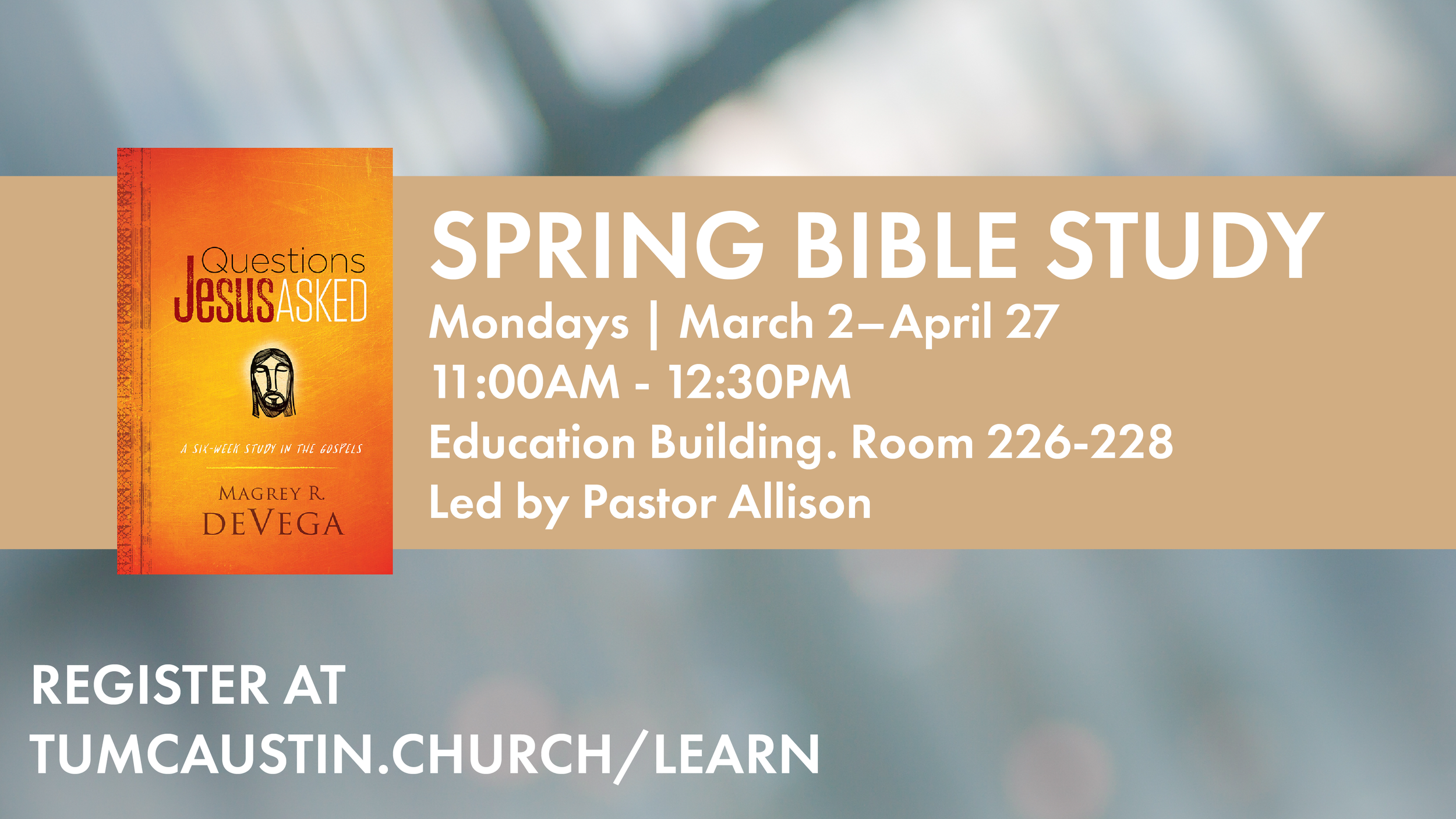 Spring Bible Study