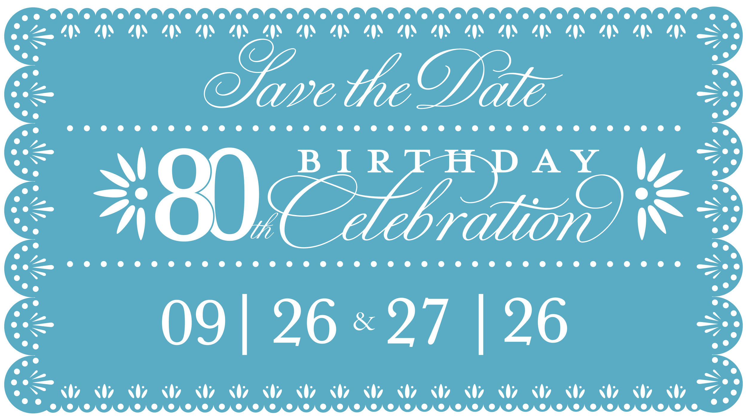 80th Birthday Party