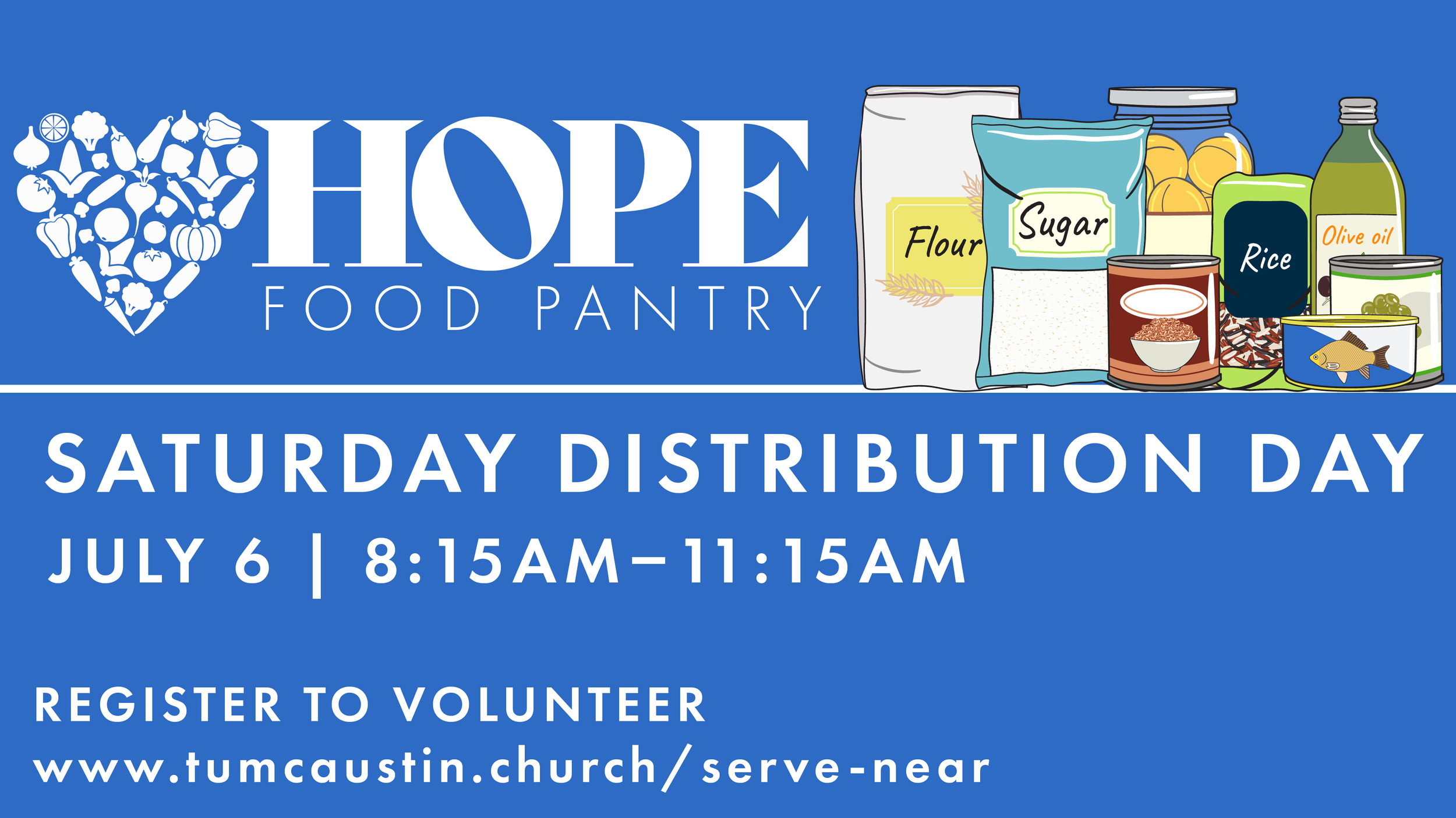Hope Food Pantry Distribution Day