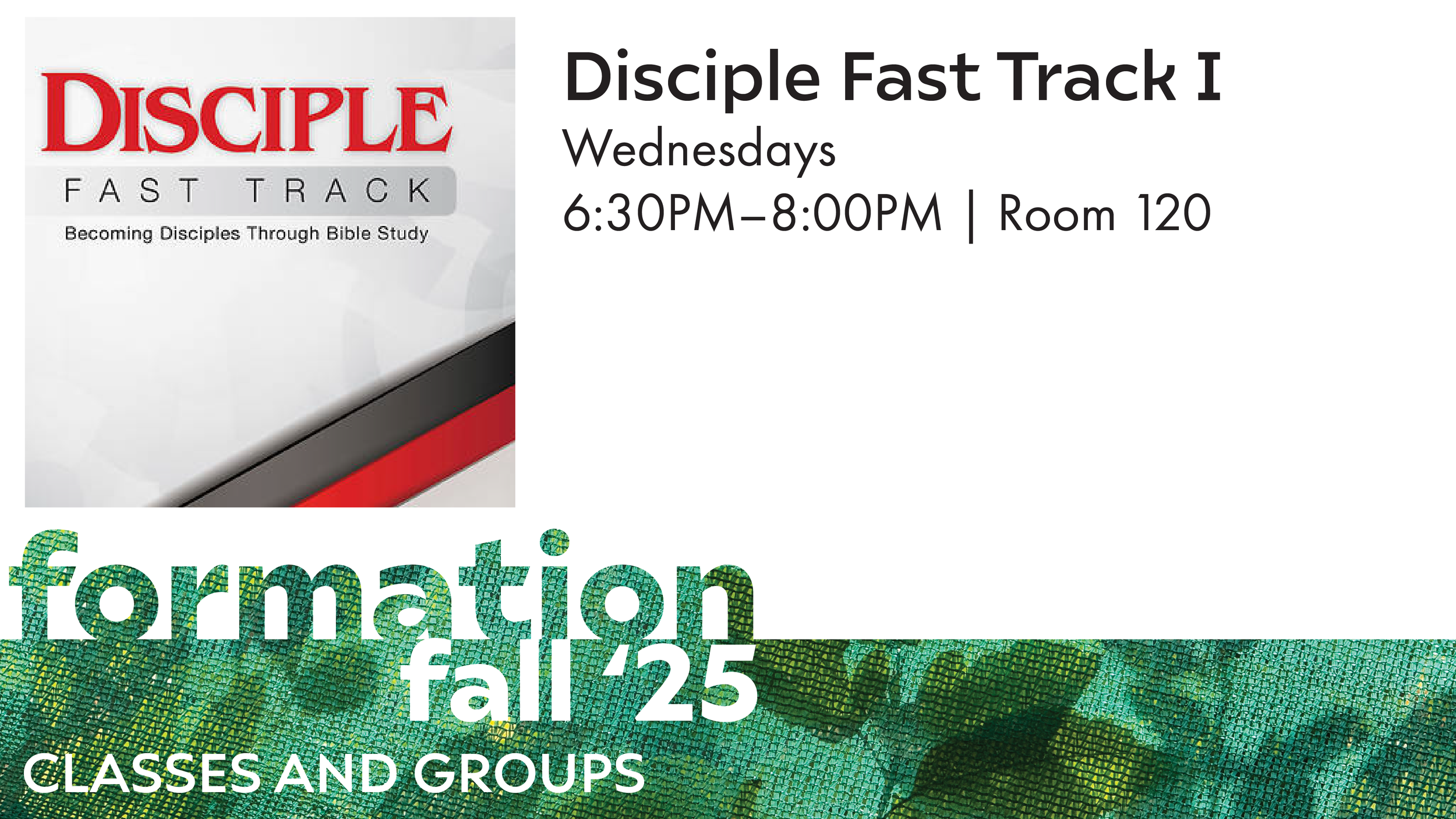 Disciple 1 Fast Track