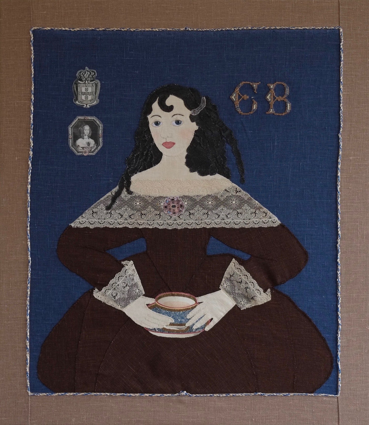 Cathrine of Braganza Queen of Tea-drinking 72X62cm 2025 copy.jpeg