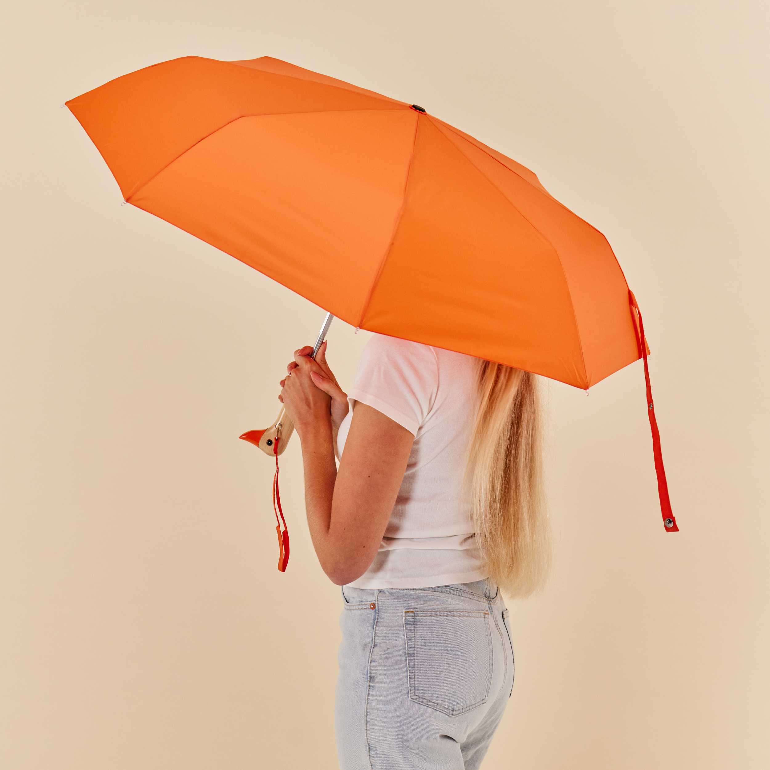 Papaya Duck Handle Umbrella