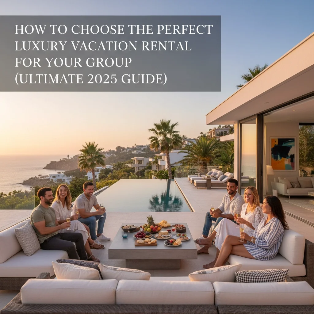 How to Choose the Perfect Luxury Vacation Rental for Your Group!