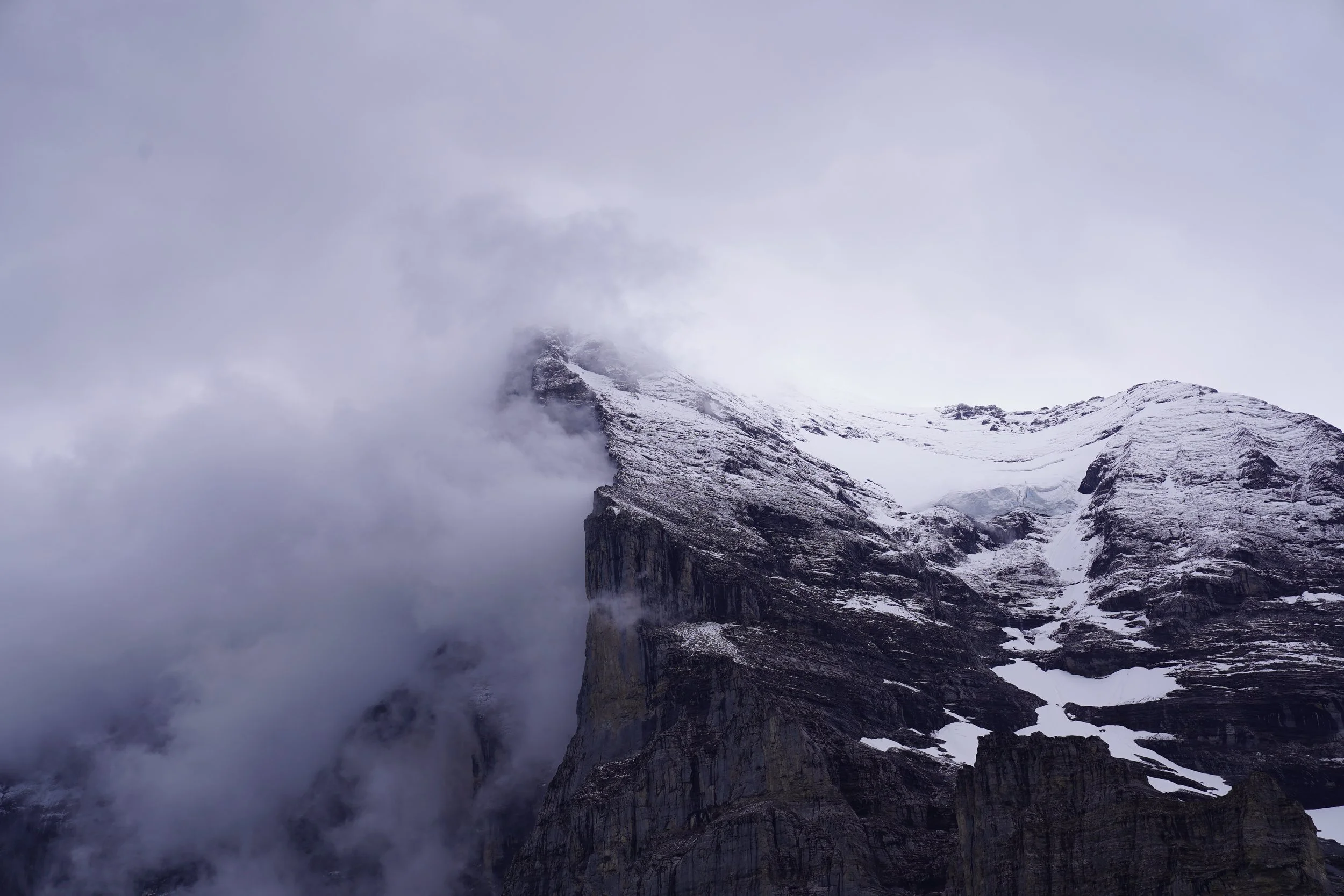 Swiss alps photography print