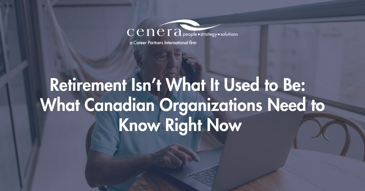 Retirement Isn’t What It Used to Be