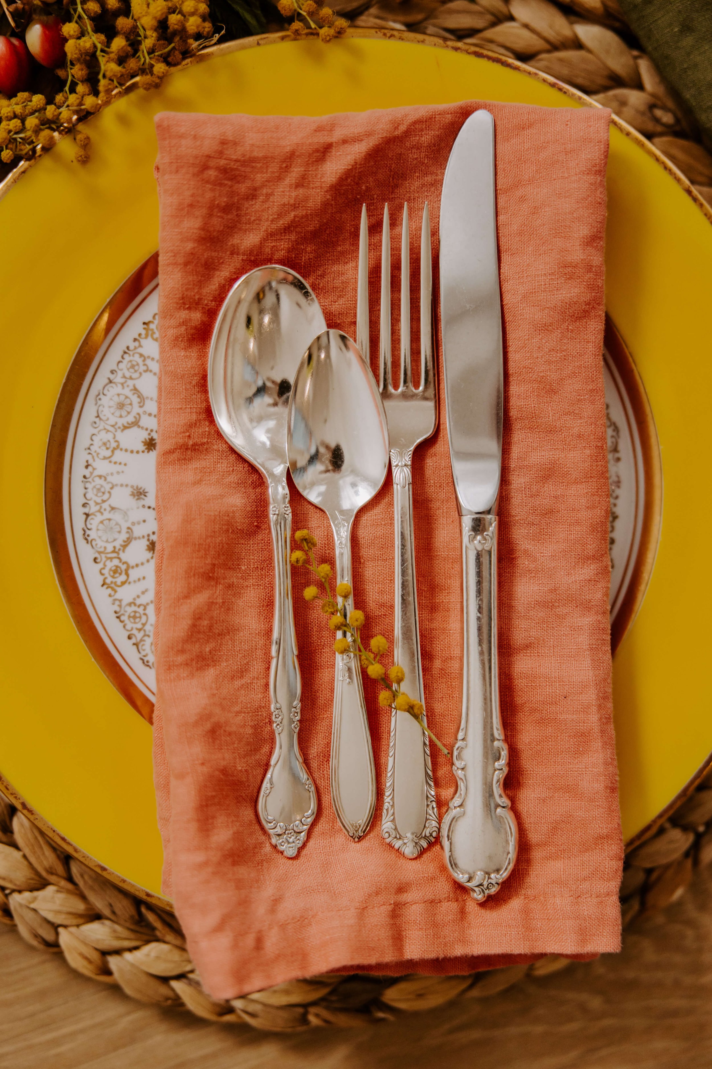 Stonewashed Linen Napkins: Various Colors