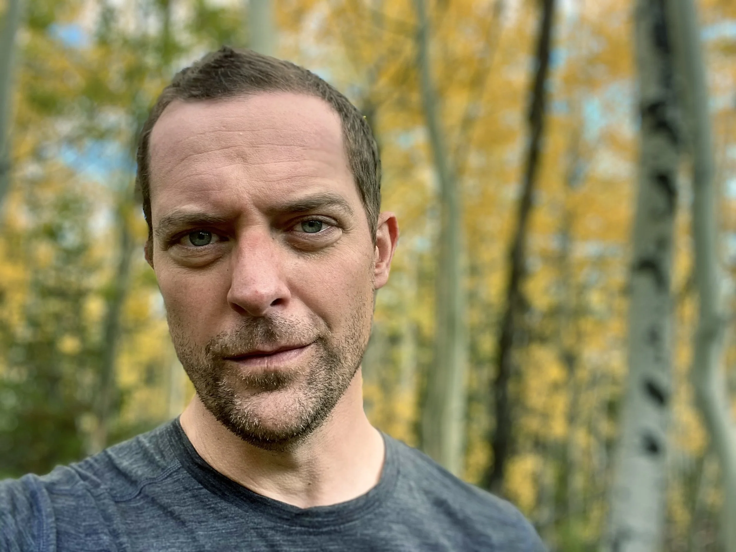 Portrait of Theodore Meyer, contemporary thriller author