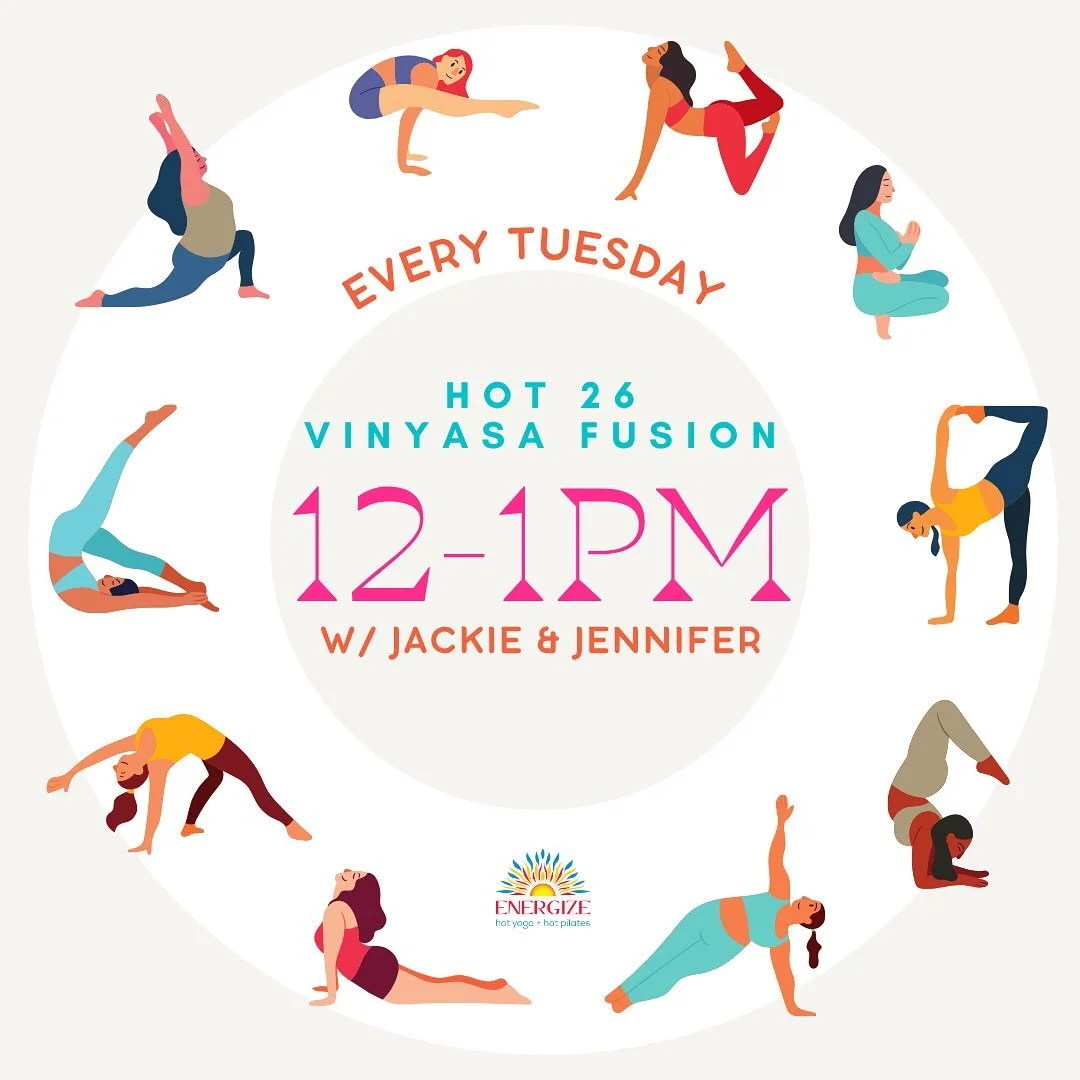 This energizing 60-minute class blends the structure of the traditional Hot 26 sequence with the dynamic flow of Vinyasa. You&rsquo;ll move through a modified set of foundational postures designed to open and strengthen the body, followed by breath-d