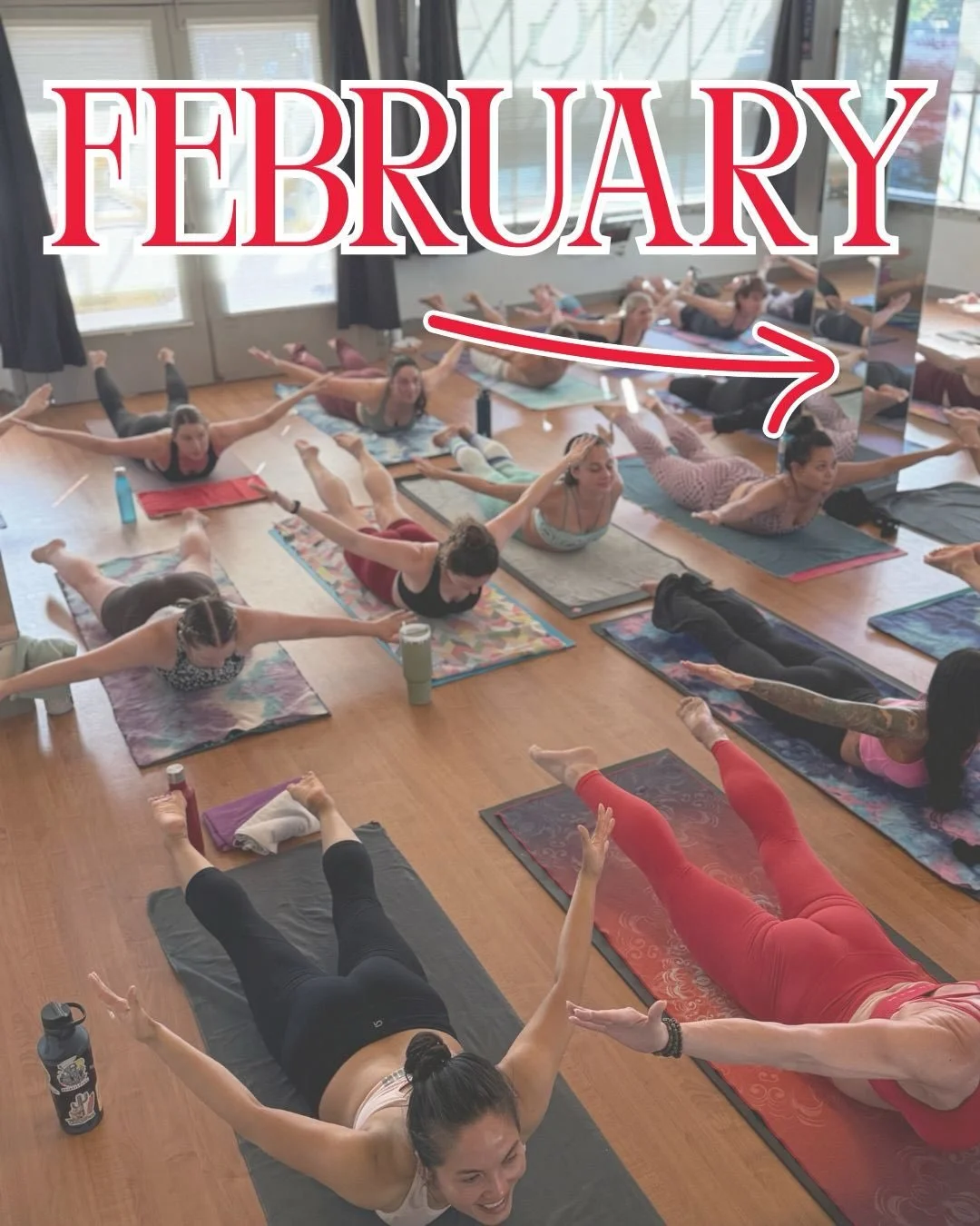 ❤️&zwj;🔥 FEBRUARY ❤️&zwj;🔥
There&rsquo;s a lot to look forward to on the schedule plus the challenge! Are you up for trying something new?! 22 classes in 28 days- you must take at least 5 different class styles. 
We can&rsquo;t wait to have you! Se