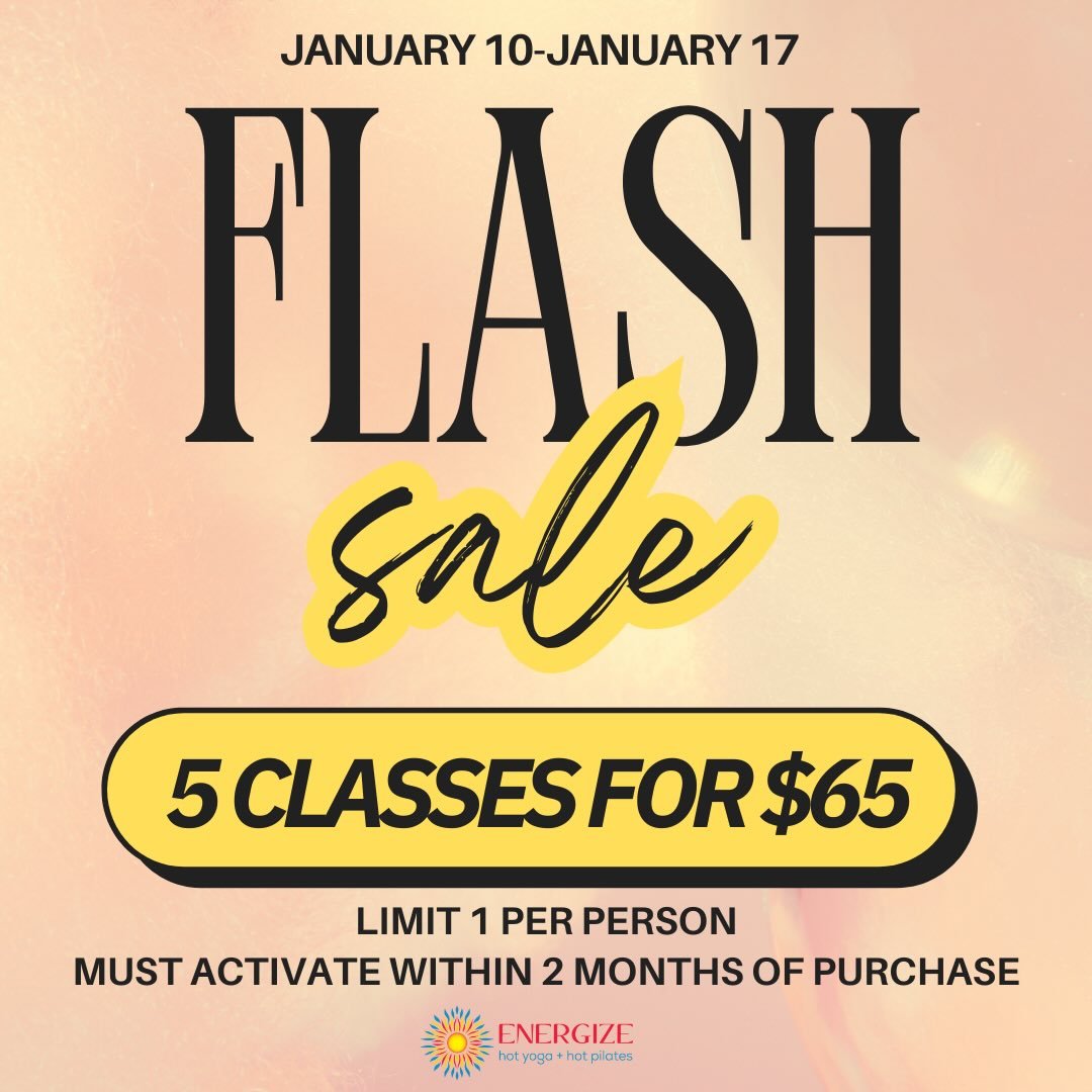 Yup&hellip; you read that right 👀
5 classes for $65 🔥
Only live for ONE WEEK, so don&rsquo;t wait!
*Limit 1 per person. Pass must be activated within 2 months of purchase.*
Purchase on our website or the MINDBODY app 💪🏼
&bull;
&bull;
&bull;
&bull
