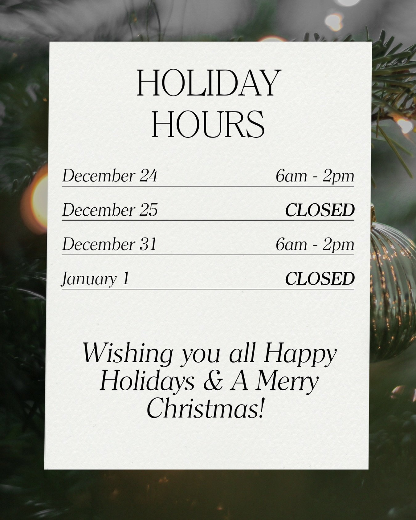 Merry Christmas &amp; Happy Holidays❤️🌟🎄