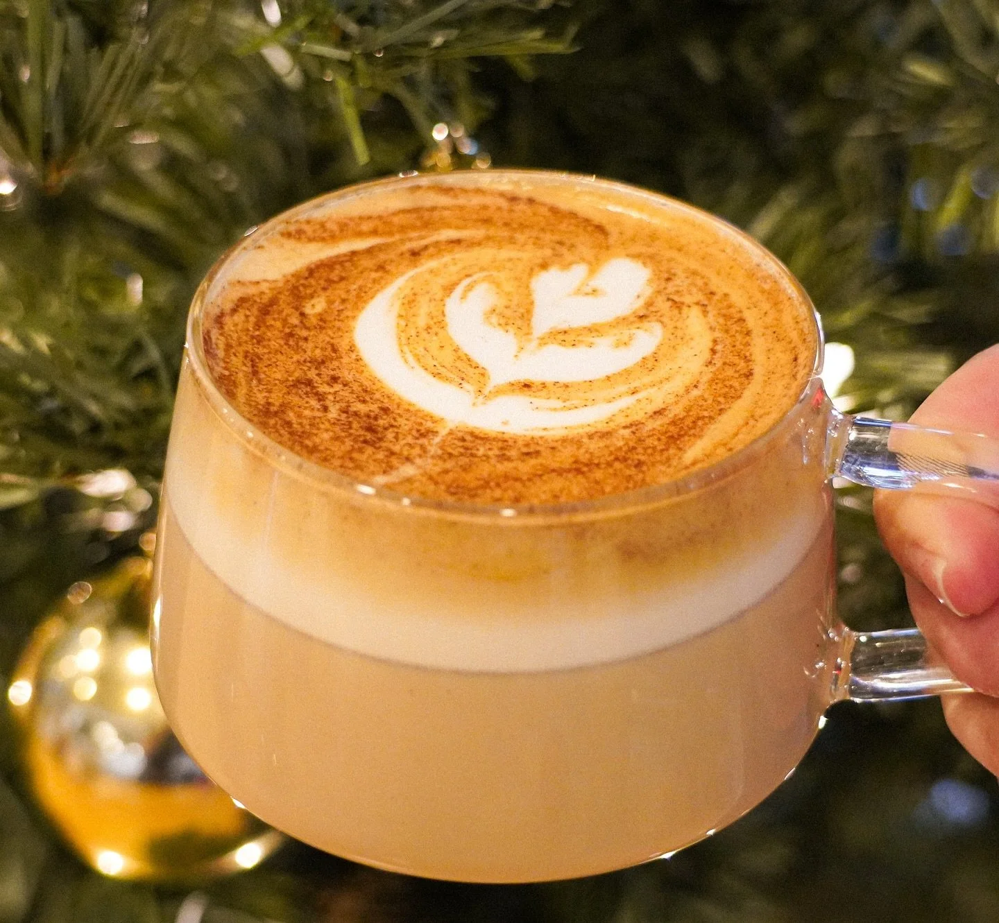 Have you tried our white Christmas latte? Perfectly sweet &amp; creamy🌟