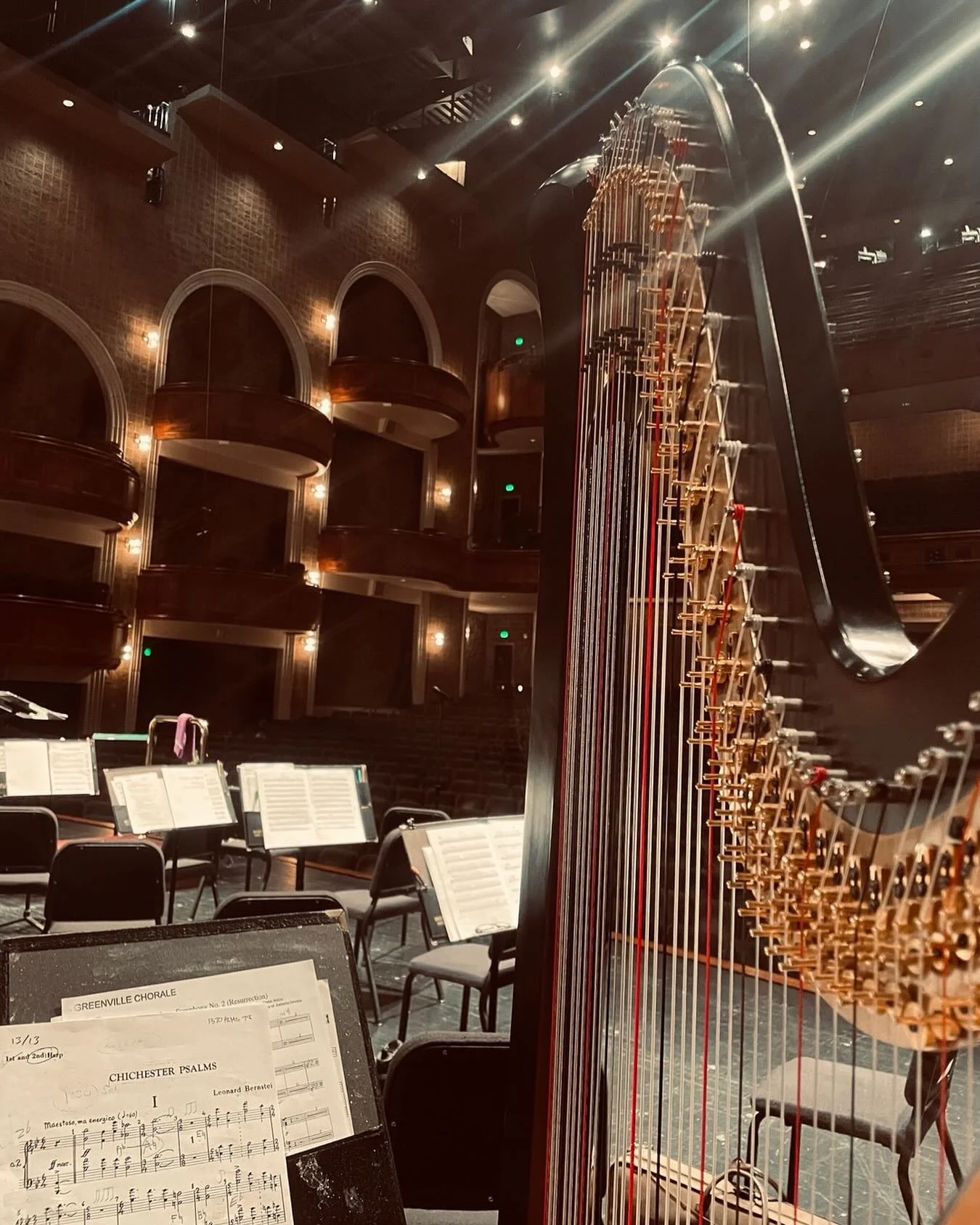 Hello Greenville! It&rsquo;s lovely to here. Can&rsquo;t think of a better way to start the season than with @greenvillechorale @greenvillesymphony and our good friends Bernstein, Vaughn Williams, Mahler and @danforrestmusic . May our harmonies resou