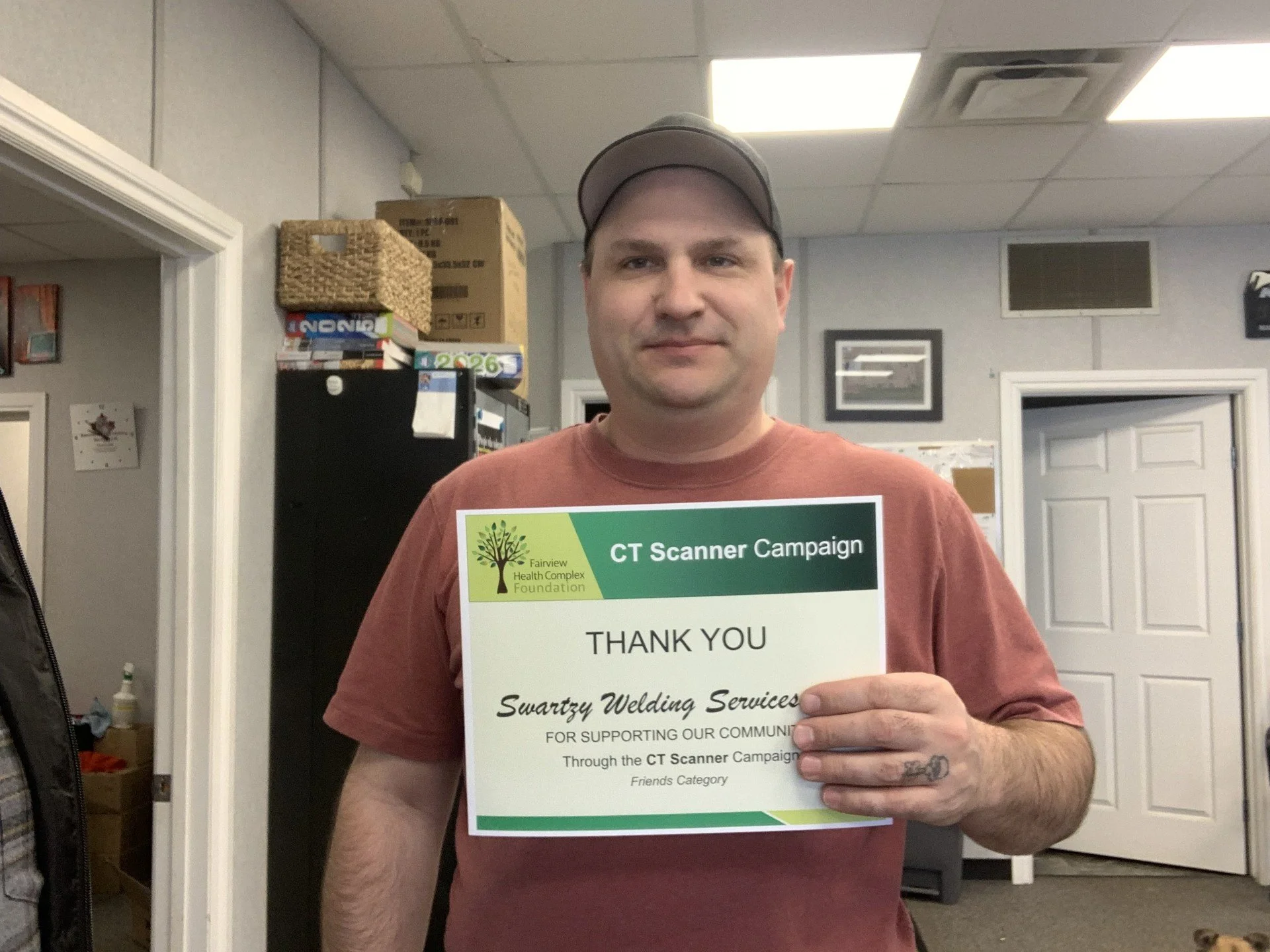 Swartzy Welding Services Ltd. Steps Up!