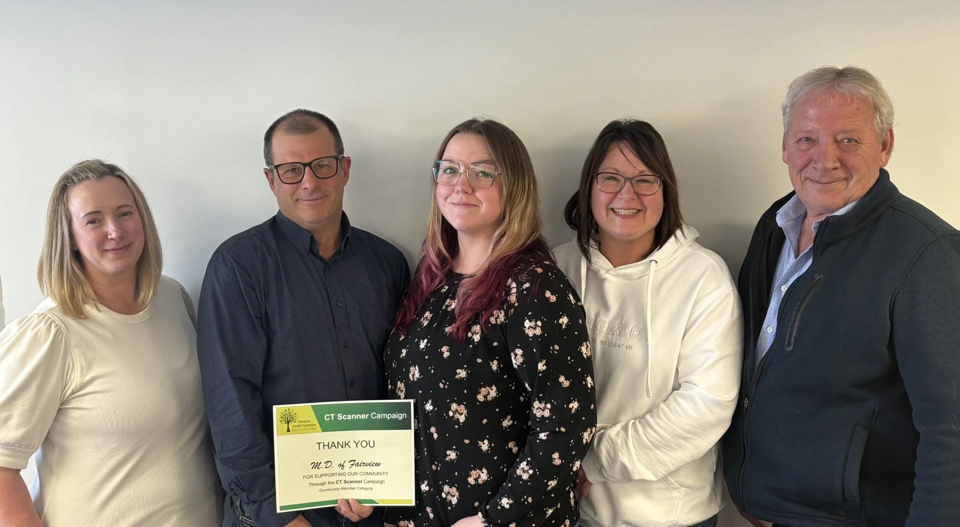 Municipal District of Fairview No. 136 Support!