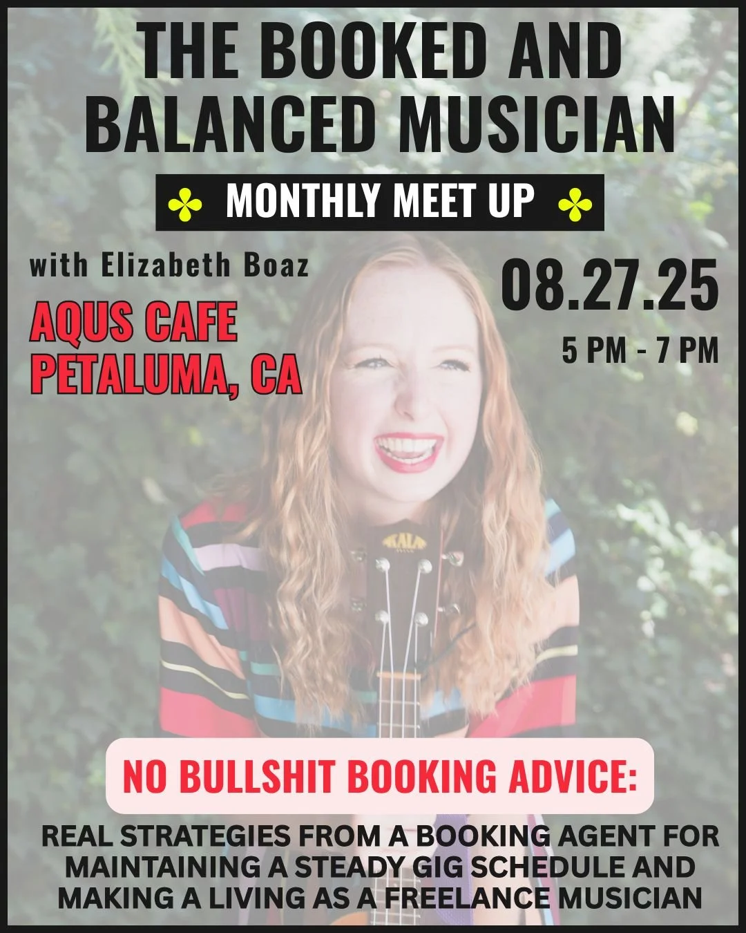 The Booked and Balanced Musician Meetup