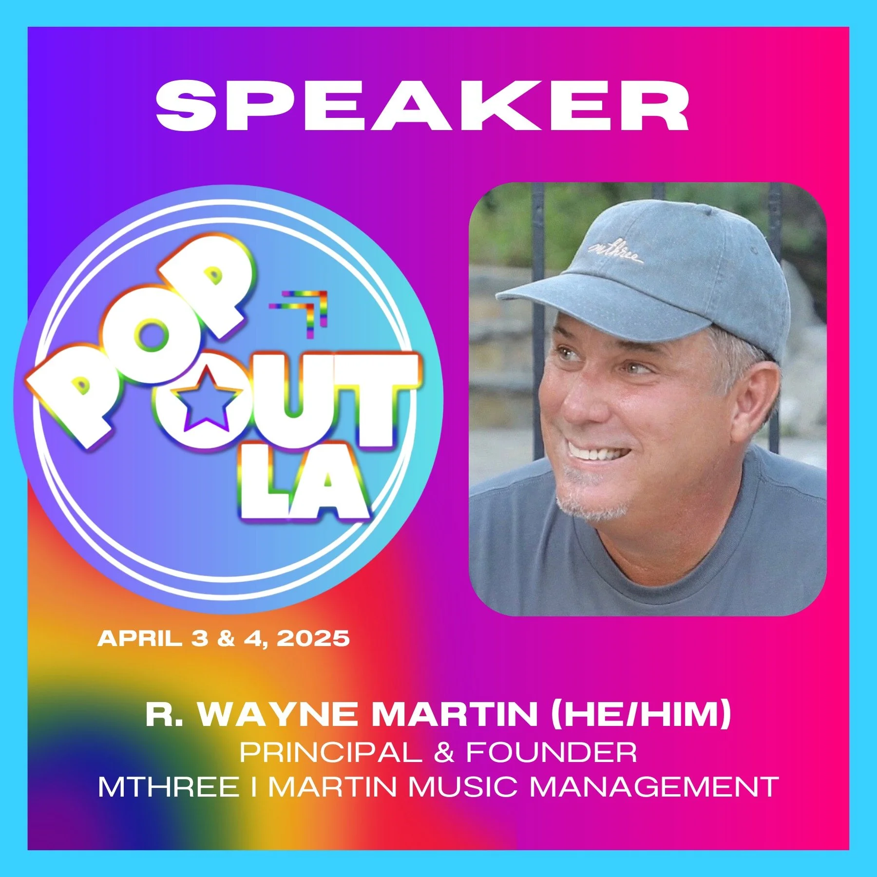 POPOUTLA Music Conference Featured Speaker R Wayne Martin on Branding + Marketing In The Digital Age