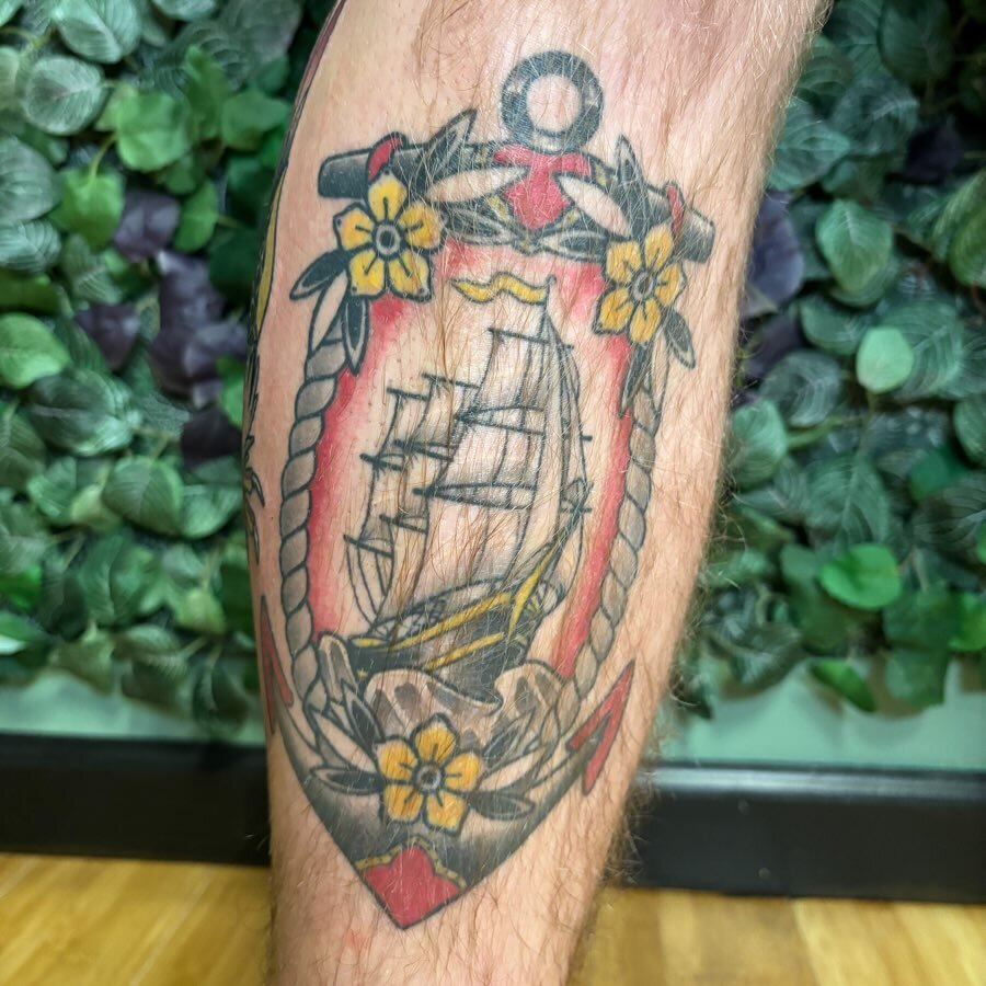 Healed traditional ship by Christa ⚓️ @christaexplainsitall