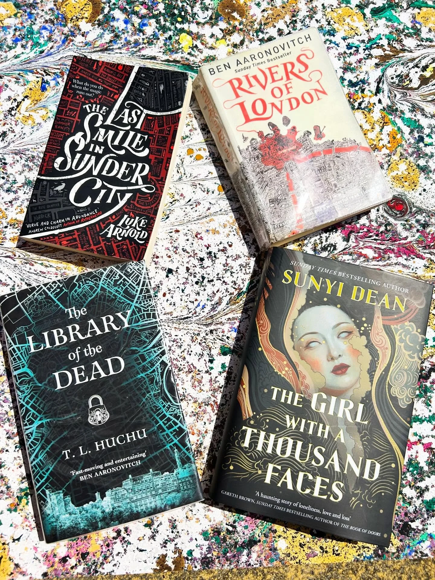 Spreading the love for some of my fave urban fantasy reads! ❤️📚 

They feature an inventive mix of mythology, supernatural beings, and crime-solving, all colliding with the everyday hustle of gritty cityscapes. (Something I&rsquo;m working on weavin