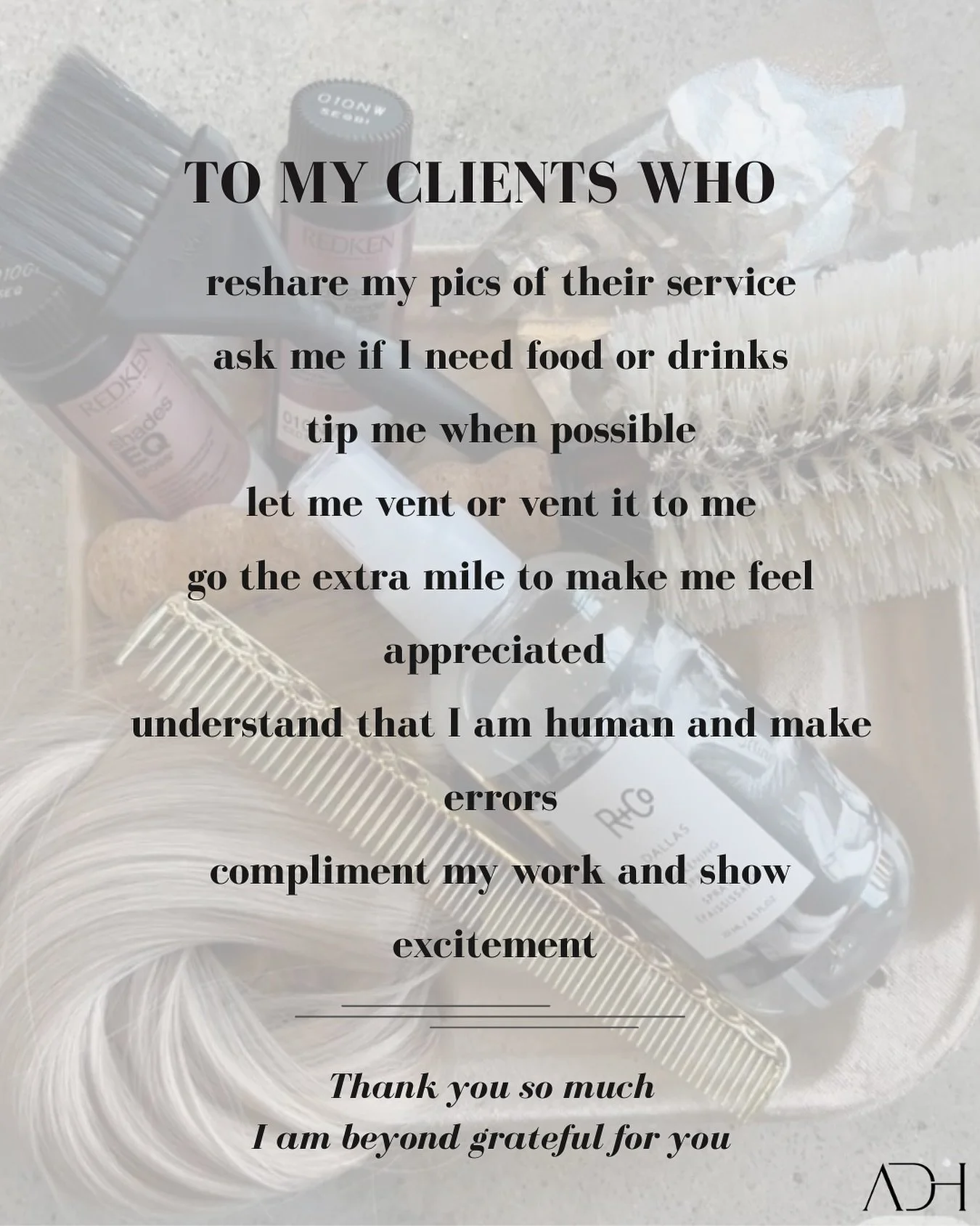 To all of my clients that keep coming back to have me do their hair &hellip; thank you! 🙏🏼 

To all of my past and future brides, thank you for letting me be apart of your special day! 

To all of the wedding planners, thank you for recommending me