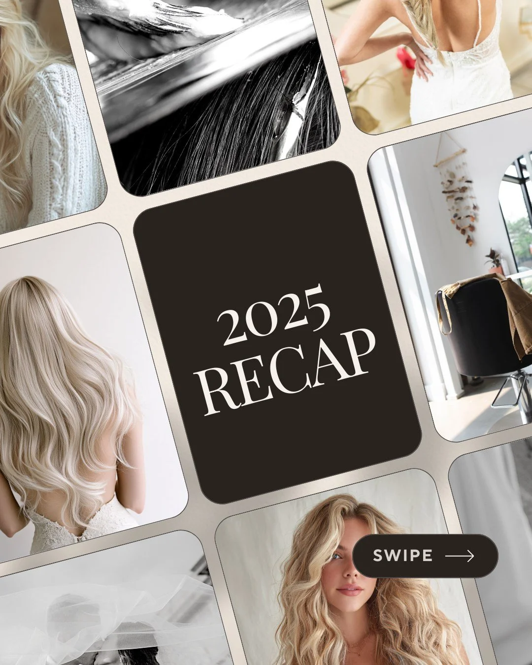 2025&hellip; you rearranged me in the best way. 🤍

This year stretched me, softened me, and showed me what happens when you trust your gifts a little deeper. 

I held so many stories behind my chair, traveled to brides in the most beautiful places, 