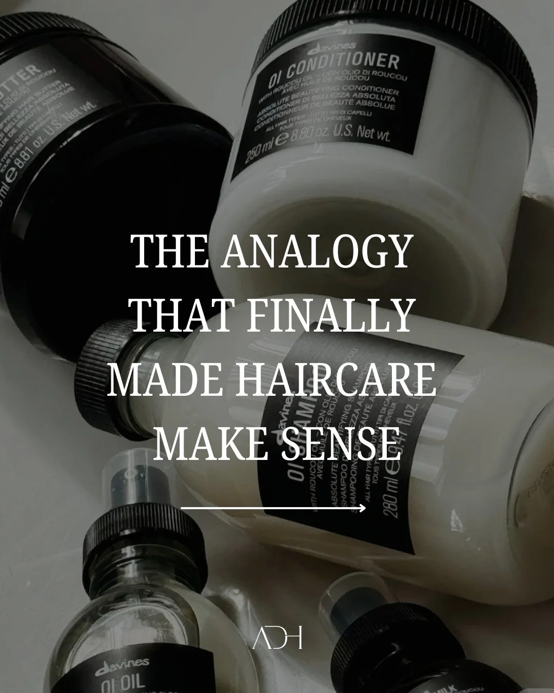 Think of your haircare the same way you think about skincare 💡

Your scalp is literally skin, so your routine should support it just like your face routine does.

🫧 Haircare = skincare
Your leave-ins, masks, serums, conditioners, and scalp treatmen