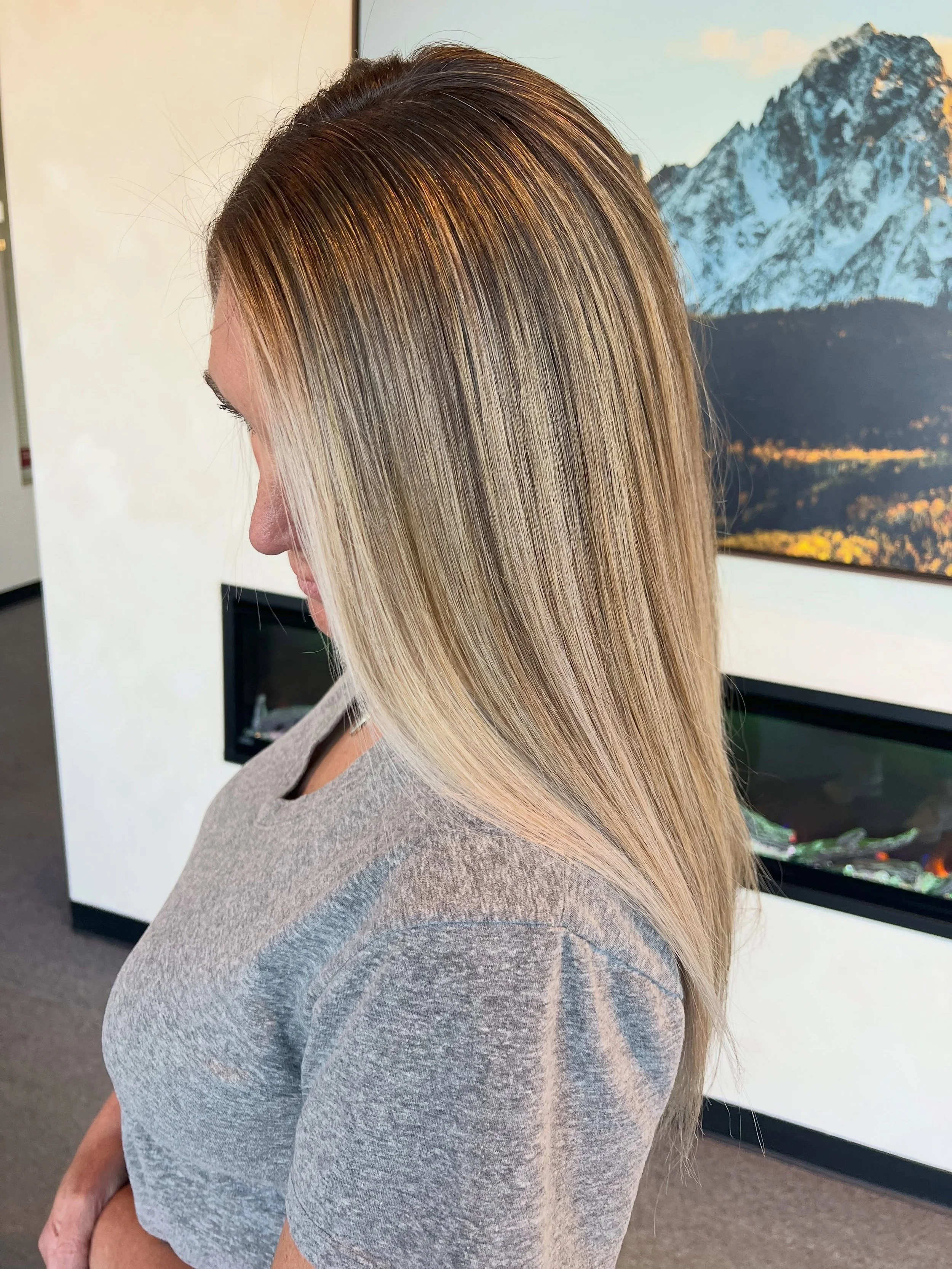 Taking someone lighter isn&rsquo;t just about making them blonder&mdash;it&rsquo;s about creating a result that still looks soft, healthy, and lived-in weeks later. ✨

This has been a slow, intentional process for us.

Over 2 appointments, we&rsquo;v