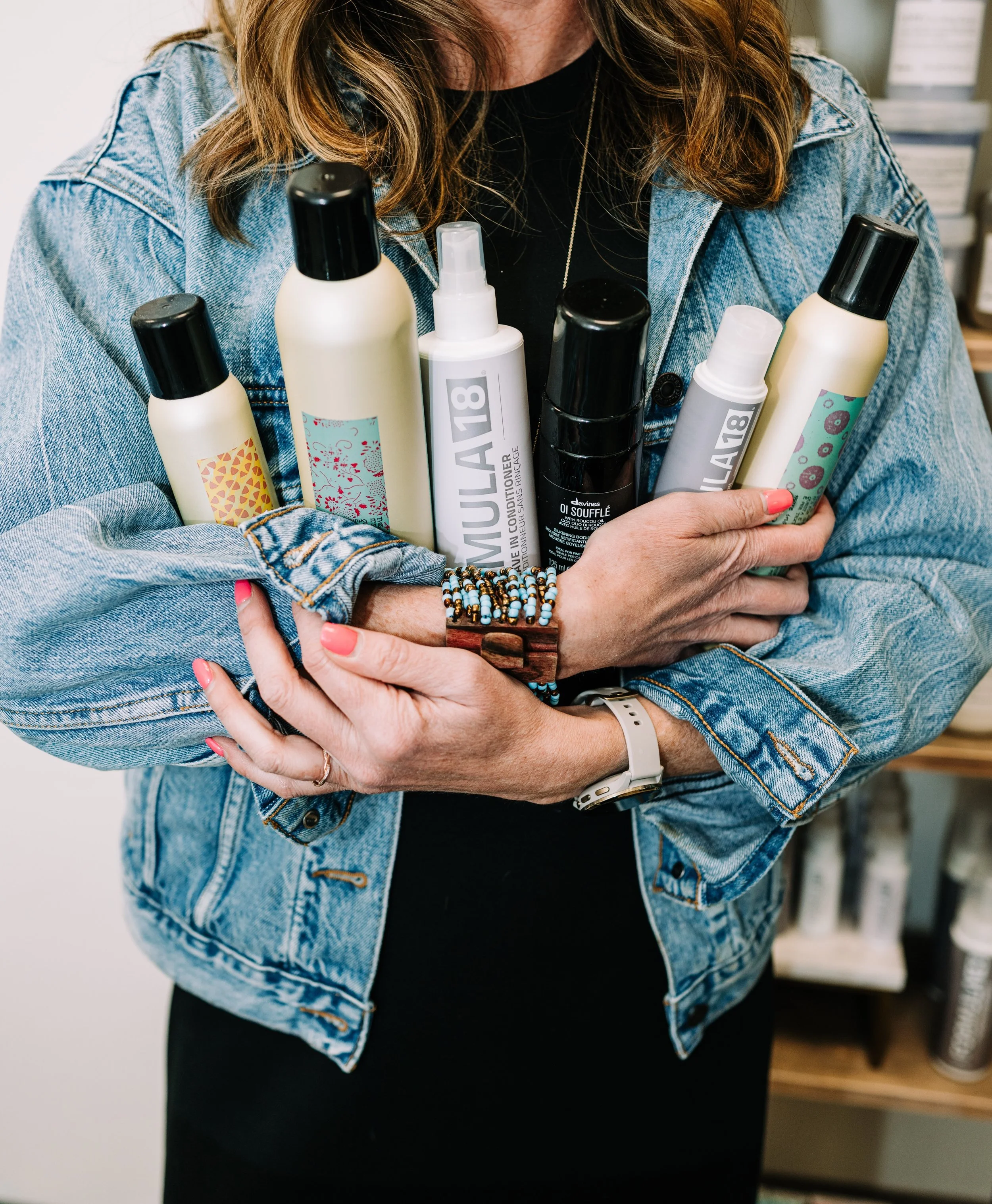 ✨ These are YOUR favorite things ✨

When clients ask me what products everyone is loving right now, these are the ones that consistently fly off my shelves.

🤍 OI All In One Milk &mdash; for softness, shine, detangling, and heat protection.

🤍 Form