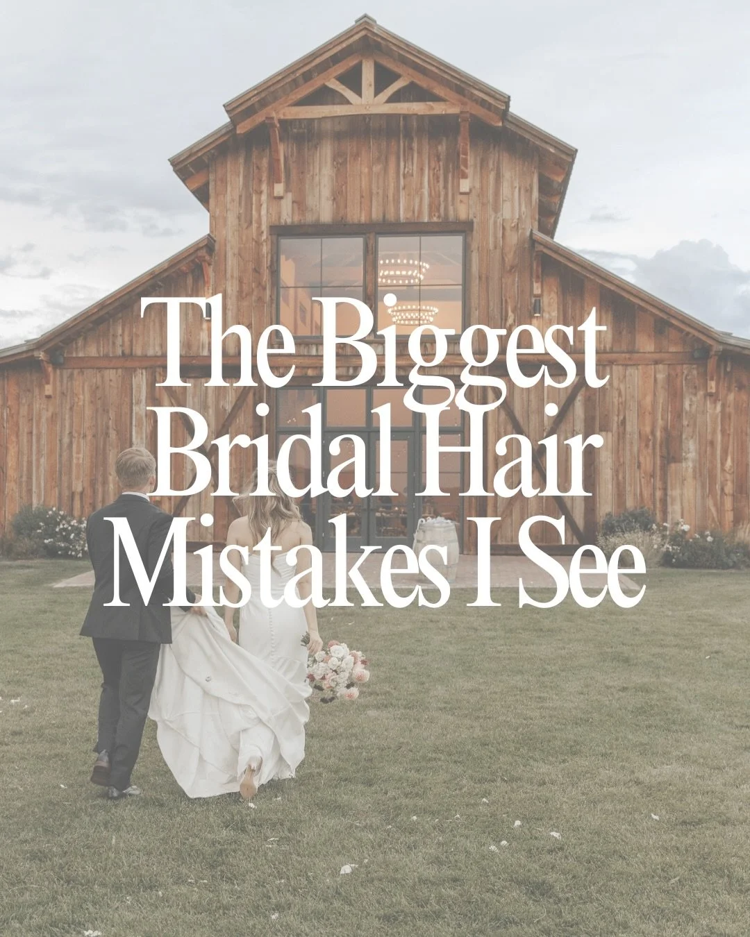 One of the biggest mistakes I see brides make?

✨Waiting too long to book their bridal hairstylist.

Your wedding vendors set the tone for your entire day, and your hair is one of the first pieces of that puzzle. 

By the time many brides start looki