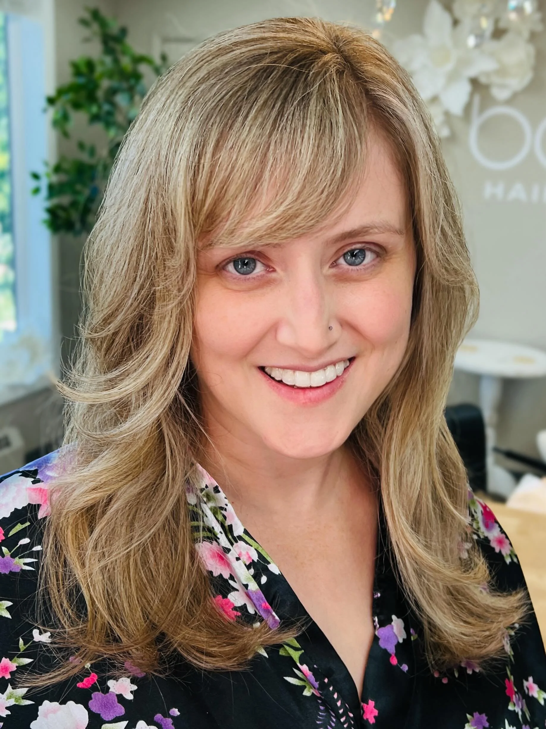 A few grays are starting to sneak in?

You don&rsquo;t necessarily need to jump straight to gray coverage.

Highlights can be a great middle ground. They add dimension, brighten things up, and help those first few grays blend in without committing to