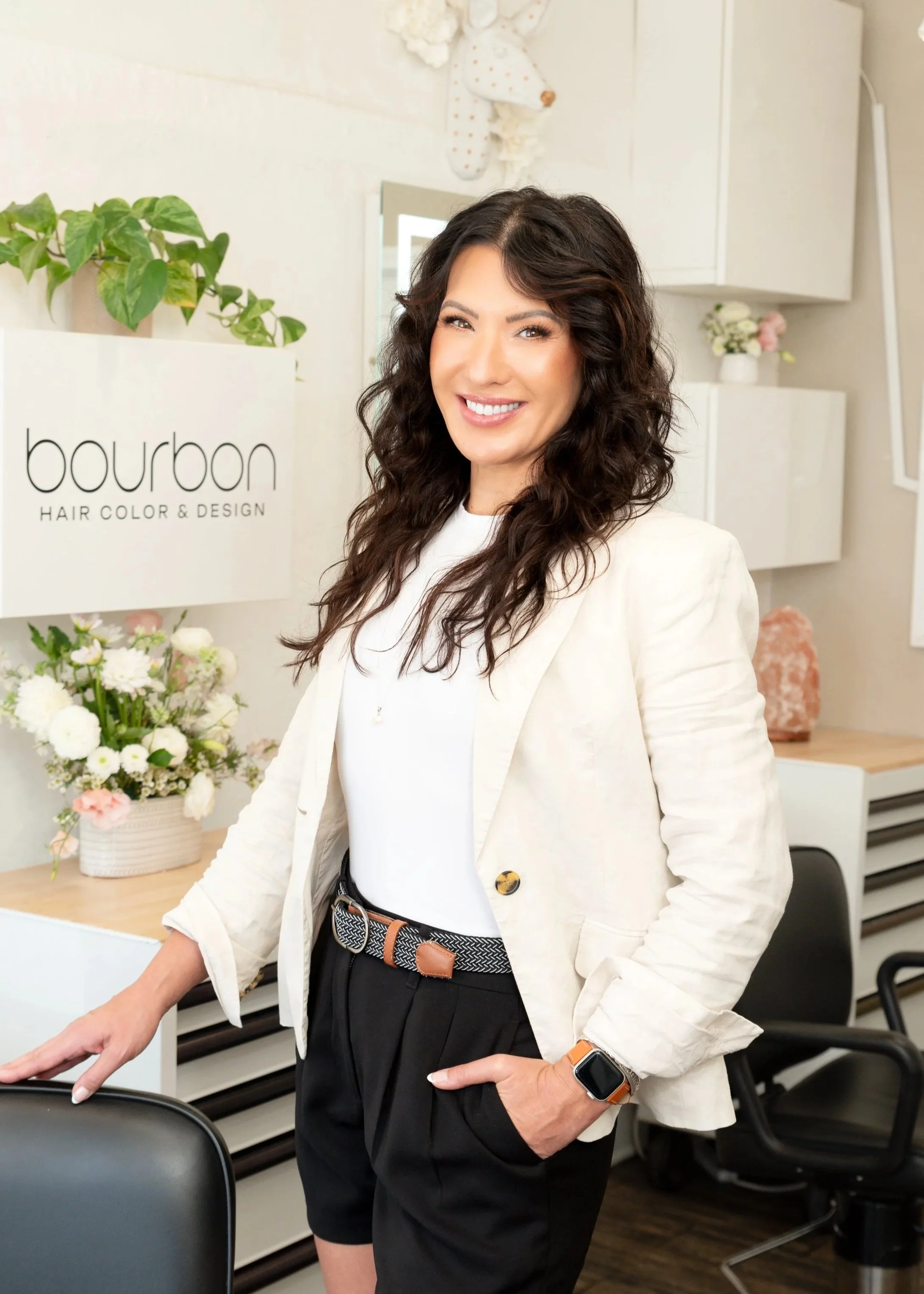 Bourbon Hair Color and Design