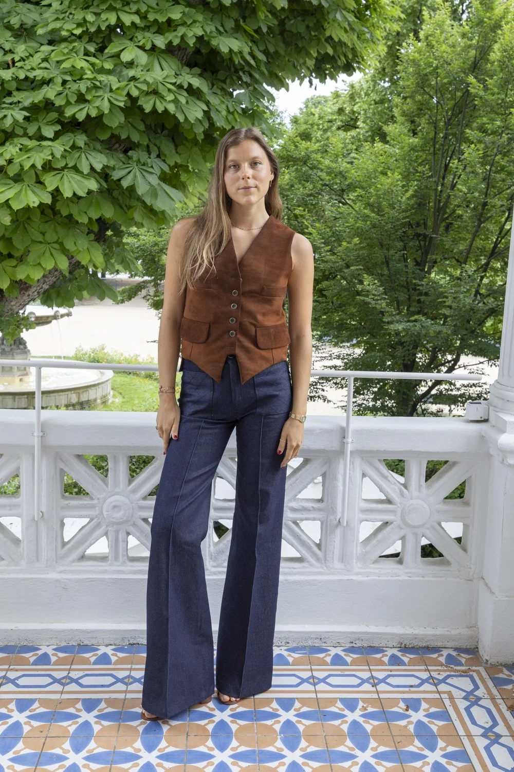 Suede Vest / 1825