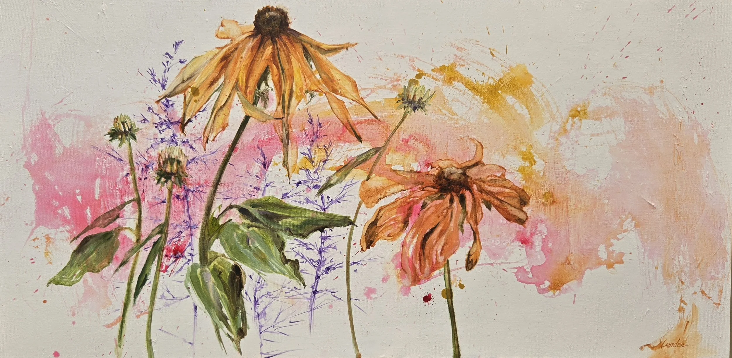 “To Sit with a Flower: Watercolors by Lendon Noe” Opening Reception