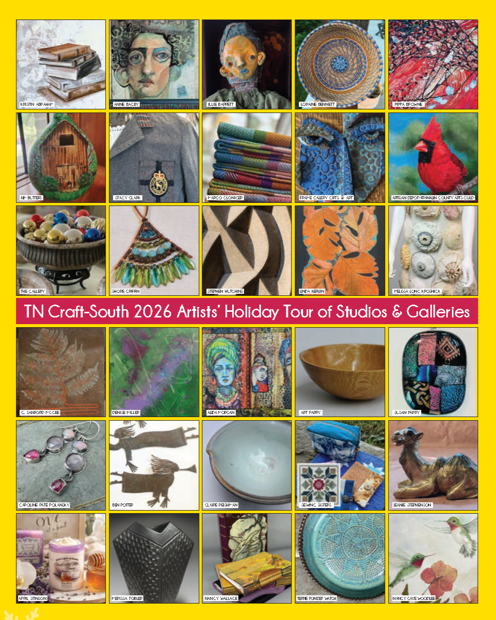 TN Craft-South 2026 Studio &amp; Gallery Tour