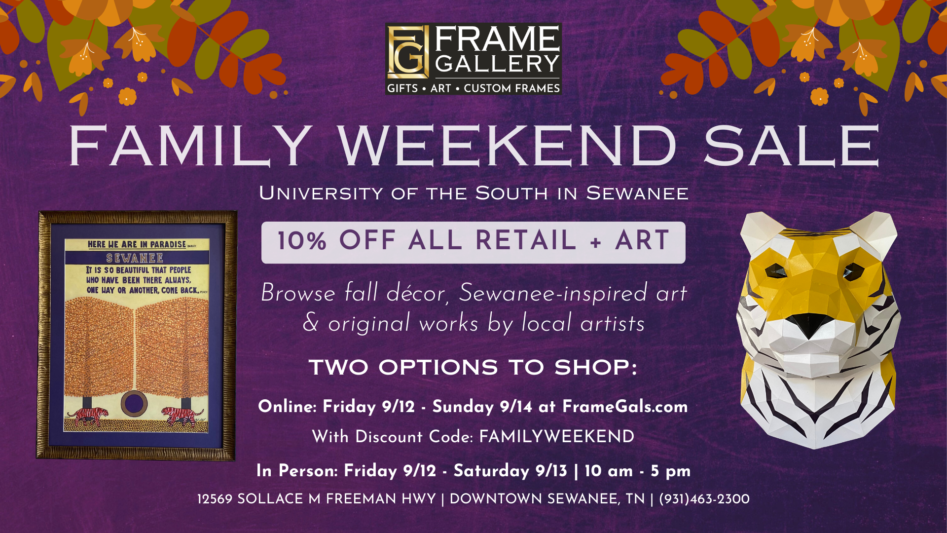 Family Weekend Sale