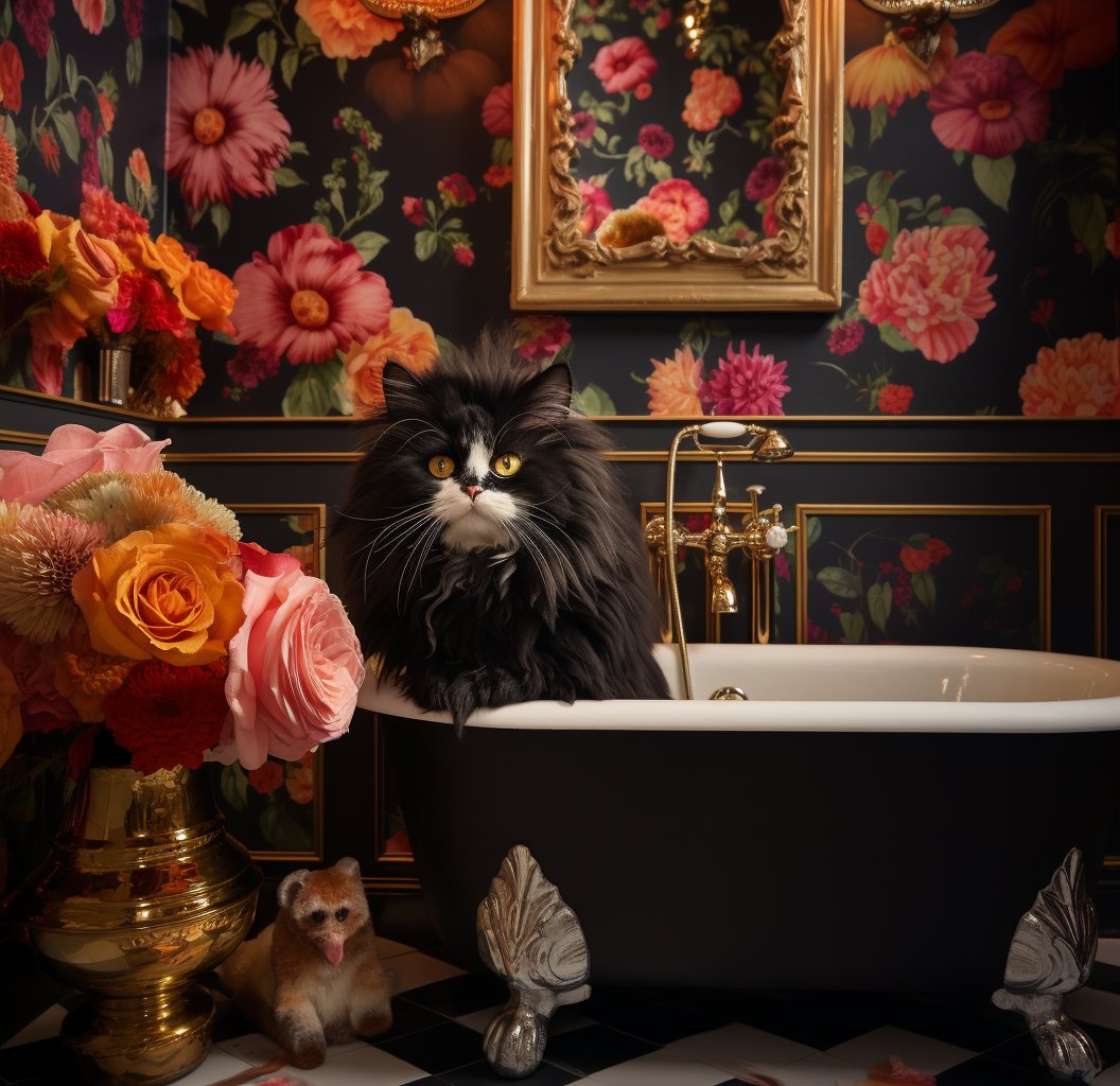 knownpoisons_bathroom_in_black_and_ivory_with_floral_walls_in_t_31185177-4edc-4fa7-9b6e-2e4cd3e1cc04.png