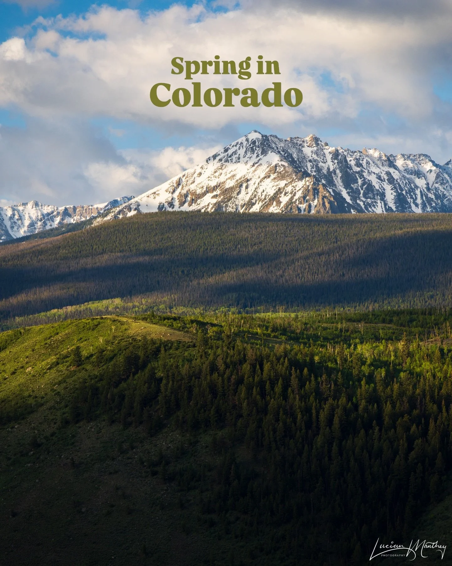 My favorite memories of spring in Colorado. Which is your favorite?