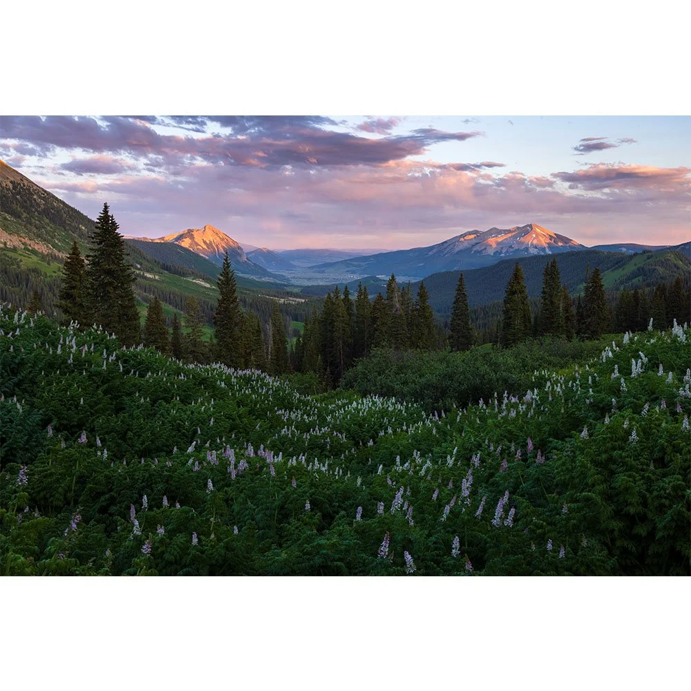 Slate River Valley Sunset