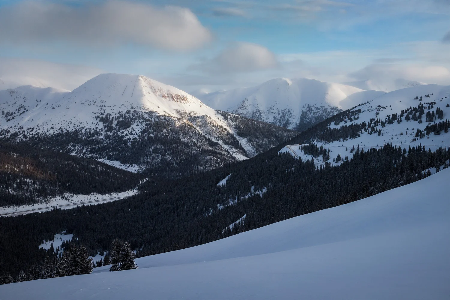 Loveland Pass Morning Colorado