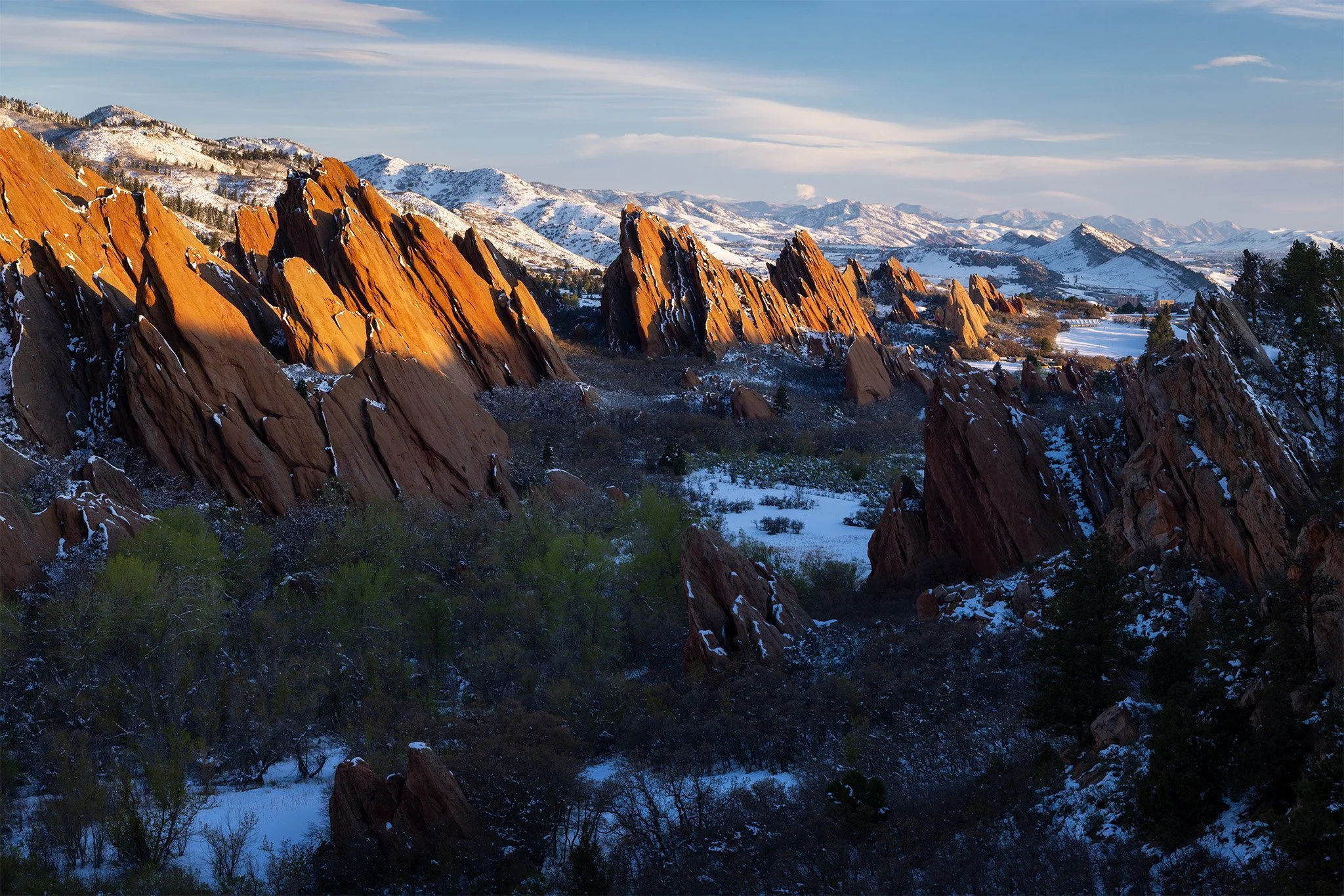 Roxborough Spring Snow