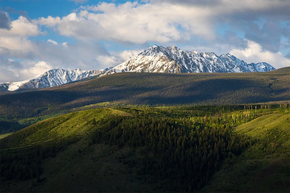 Snow-Capped Gore Range