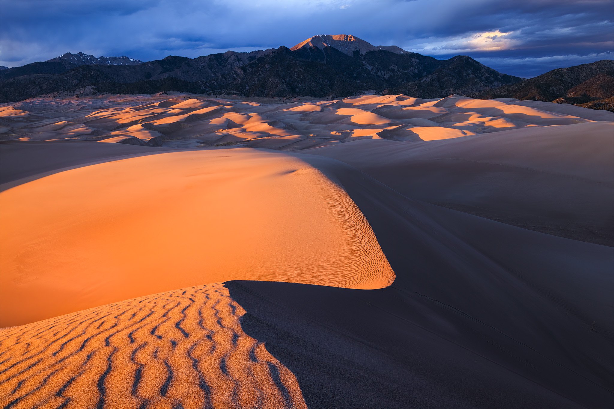 High Dune Sunset