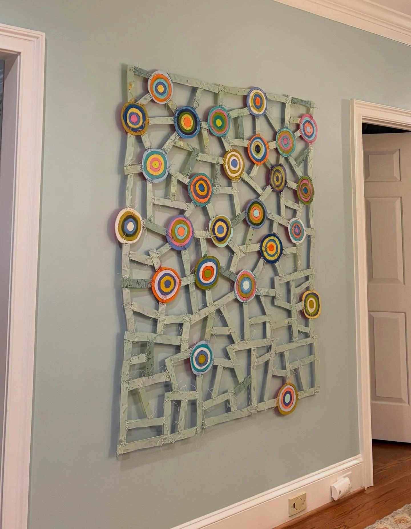 I love seeing where my work it ends up in a collector&rsquo;s home! 😊

#artcollector #artinhomes #artforsale #hudsonvalleyartist