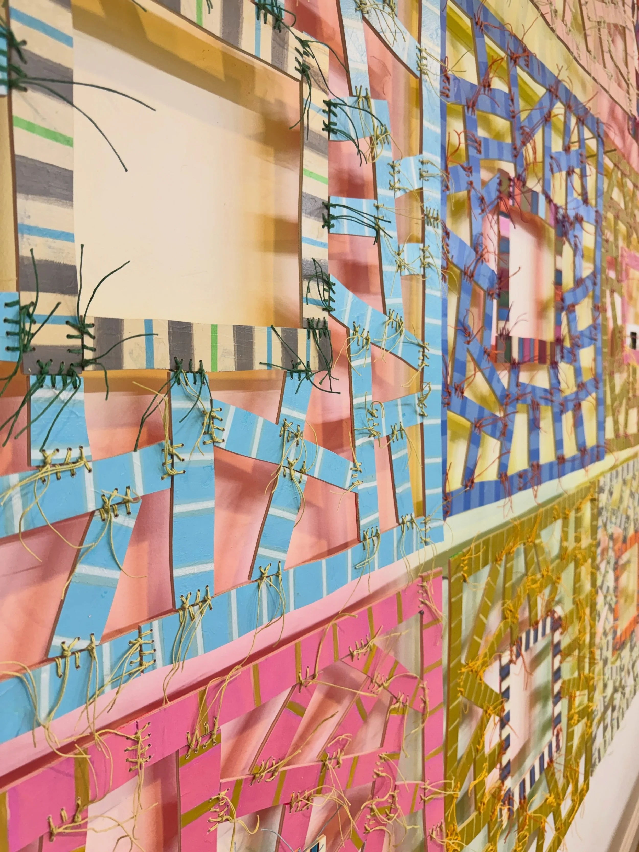 Something big in the works&hellip;

#wip #stitching #inthestudio #hudsonvalleyartist #structures