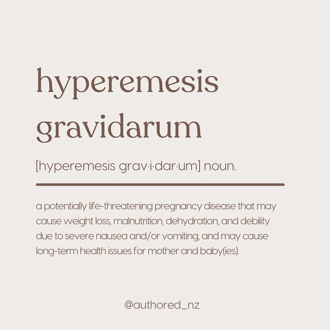 Hyperemesis Gravidarum is NOT morning sickness, not &ldquo;bad&rdquo; morning sickness, not even &ldquo;severe/extreme&rdquo; morning sickness.
The more we string the two together in the same sentence, the more we minimise the experiences of HG mama&