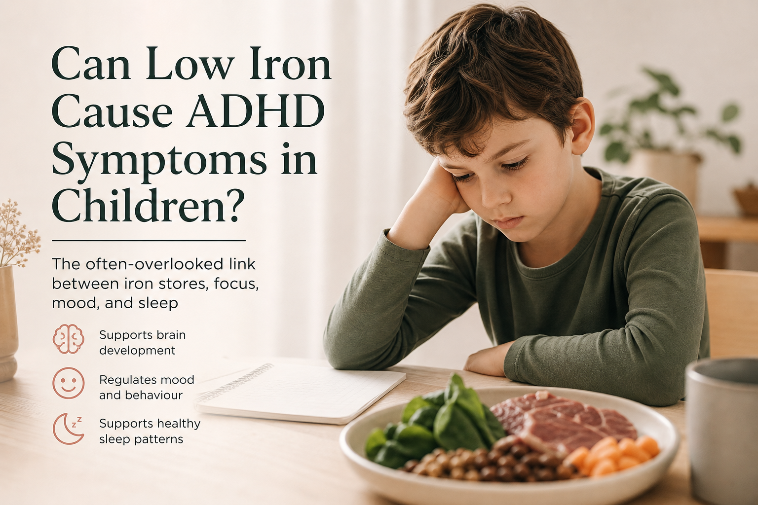 Can Low Iron Cause ADHD Symptoms in Children?