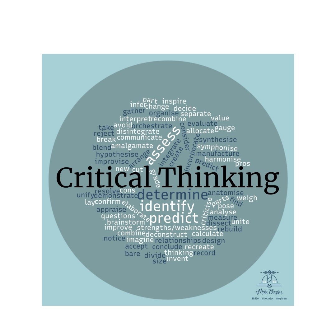 Unlocking the power of critical thinking

In a world filled with information, critical thinking is your best ally! 🧠 It empowers you to analyse, evaluate, and make informed decisions. Join us in exploring thought-provoking questions and challenging 