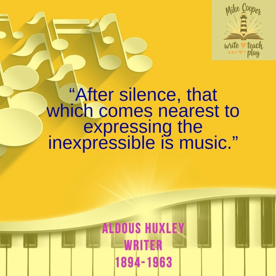 The power of words and music 🎶

Aldous Huxley once said, 'After silence, that which comes nearest to expressing the inexpressible is music.' His profound insights remind us of the beauty in creativity and the magic that words and melodies bring to l